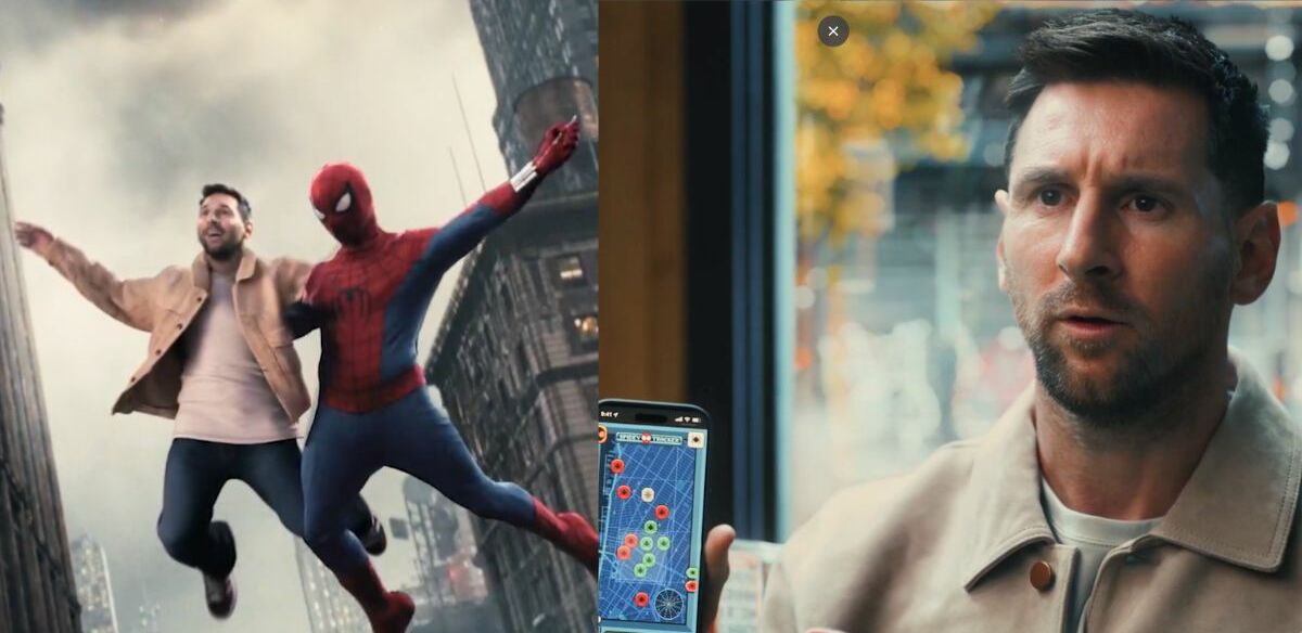 Messi se une a Spider-Man: así apareció junto a Tom Holland en el nuevo teaser | Foto: Captura de pantalla
