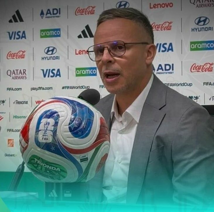 Mohamed Ouahbi está contento por su pase a Octavos. (Foto: Jorge Rosales)