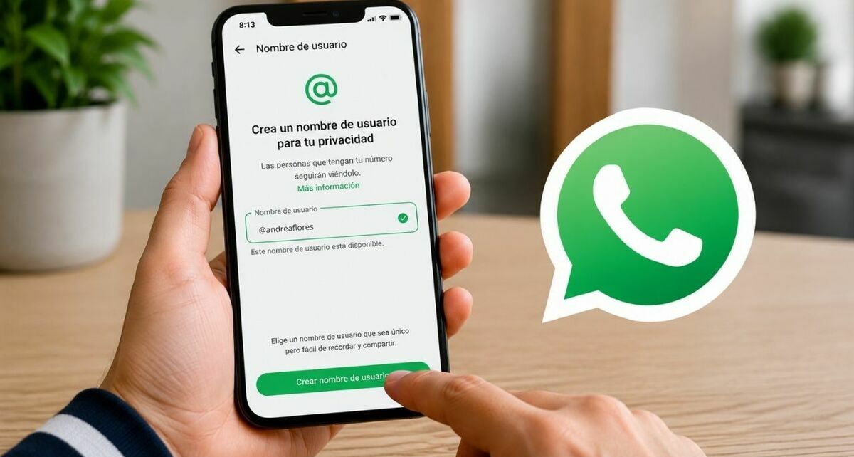 La nueva función de WhatsApp ofrecerá mayor privacidad mediante nombres de usuario. Foto: ChatGPT