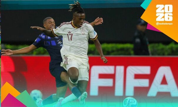 Nico Williams posteo un mensaje tras lesión en el encuentro de España ante Uruguay | Foto: EFE