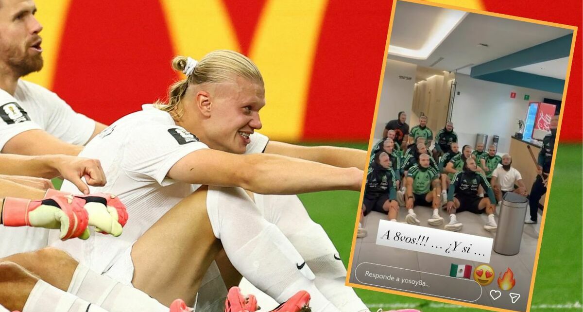 Tras el pase a Octavos de Final, la Selección Mexicana celebró como los noruegos. (Reuters)