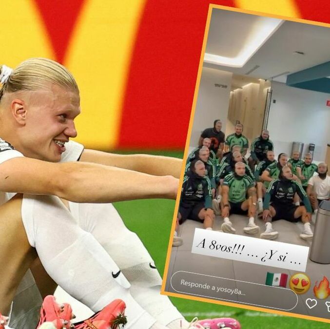 Tras el pase a Octavos de Final, la Selección Mexicana celebró como los noruegos. (Reuters)