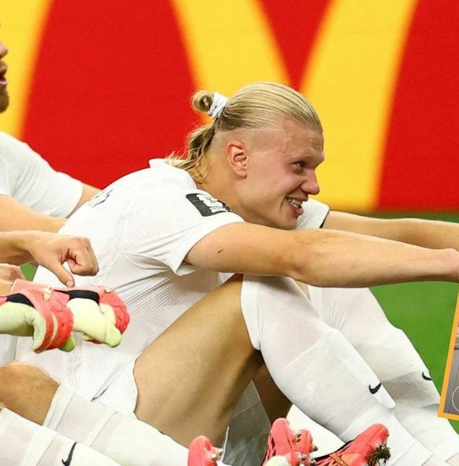 Tras el pase a Octavos de Final, la Selección Mexicana celebró como los noruegos. (Reuters)