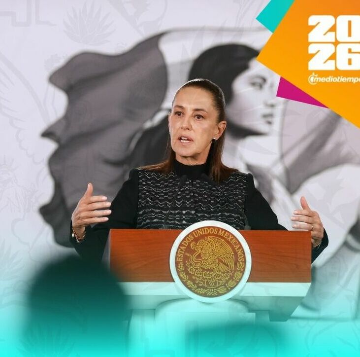 Sheinbaum envía condolencias por muertes durante festejos del Mundial en CDMX | Foto: EFE