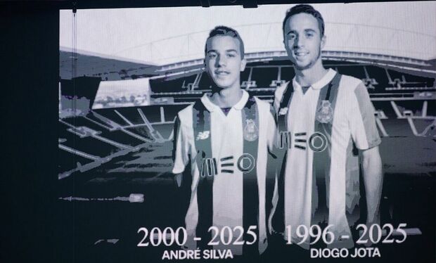 André Silva y Diogo Jota, quienes fallecieron en el accidente de 2025. (Foto: Mexsport)