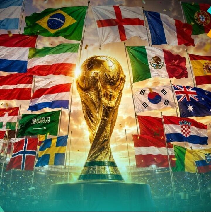 Bracket de la Copa del Mundo 2026 (Imagen creada con ChatGPT)