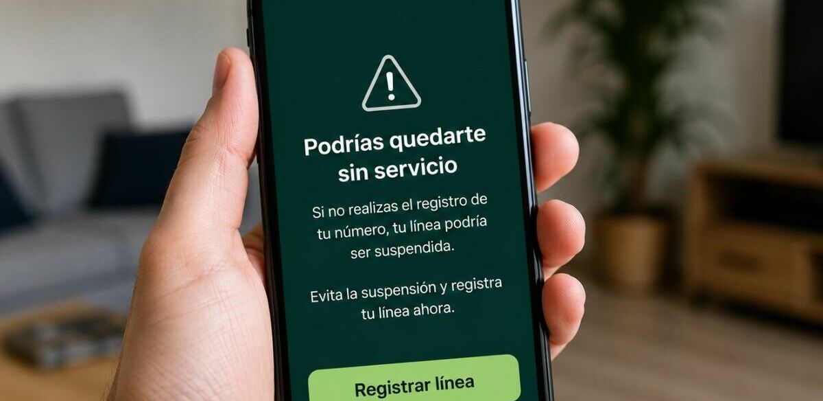 El nuevo calendario del registro de líneas telefónicas establece fechas límites según la terminación de cada número. Foto ChatGPT