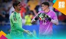 Courtois felicitó a Orlando Gil. (Foto: Mexsport)