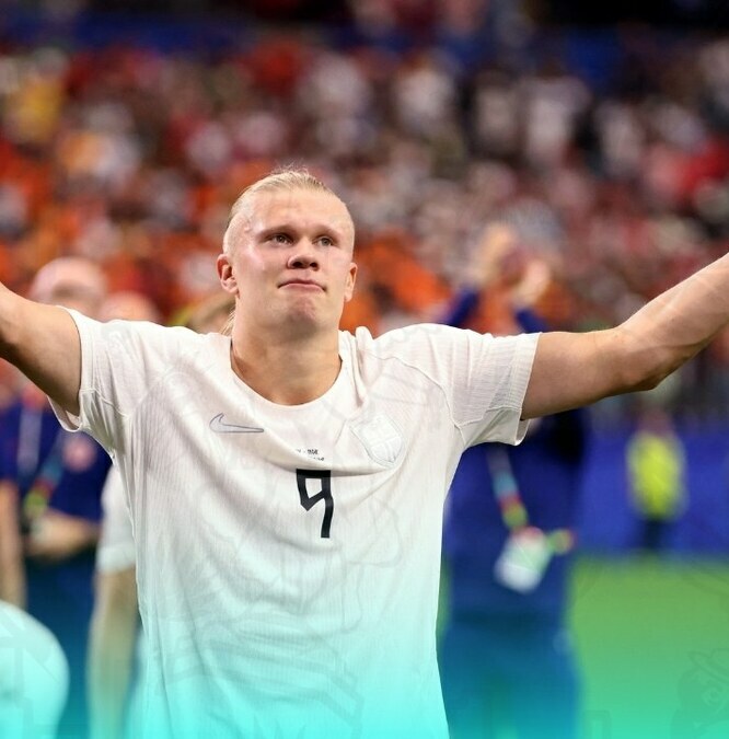Erling Haaland lanzó saludo a México (Reuters)