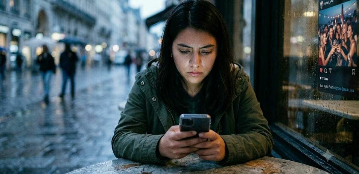 El FOMO se encuentra presente en millones de personas en su vida diaria (Imagen creada con IA)
