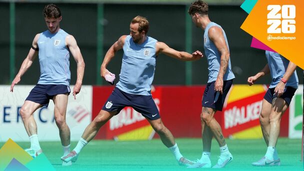 La selección de Inglaterra trabaja en Kansas. (Foto: Reuters9