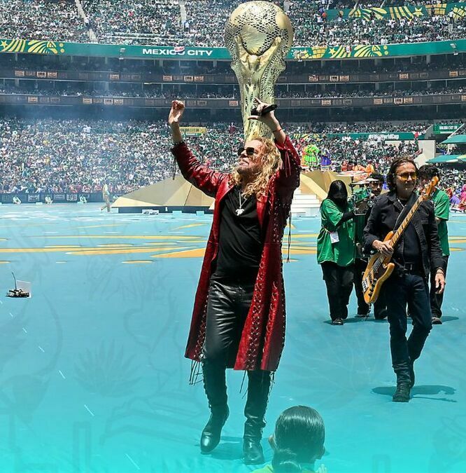 Maná se presentó en la inauguración del Mundial 2026 (Imago7)