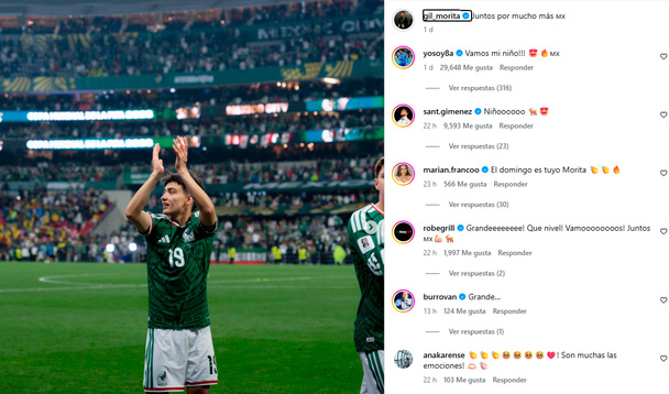 Memo Ochoa le muestra su respaldo a Gilberto Mora. (Captura)