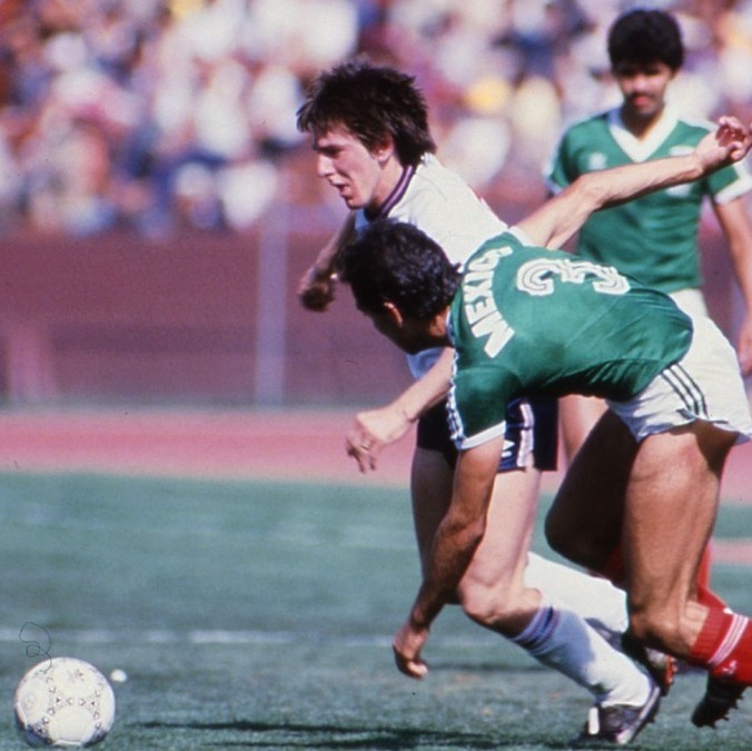México e Inglaterra se enfrentaron en 1985 en el Estadio Azteca (Mexsport)