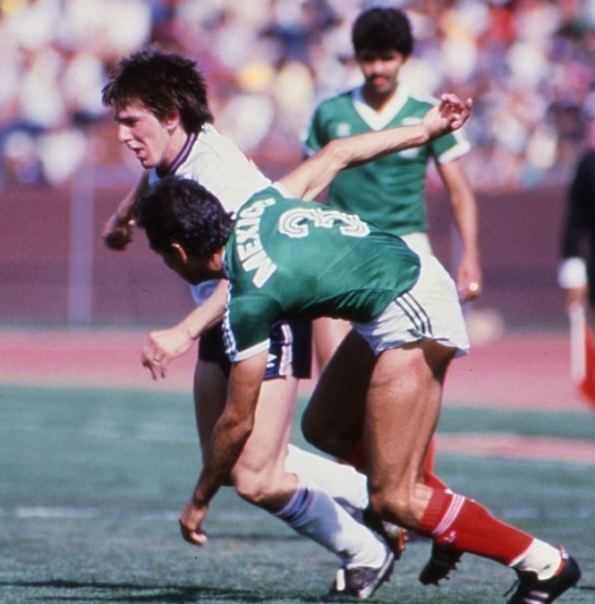 México e Inglaterra se enfrentaron en 1985 en el Estadio Azteca (Mexsport)