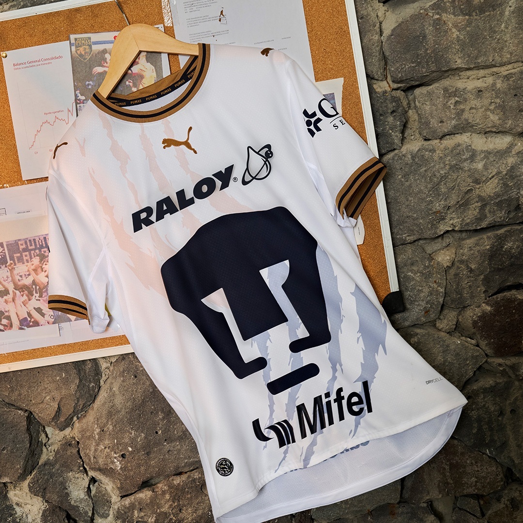 Nueva playera de Pumas (Cortesía)