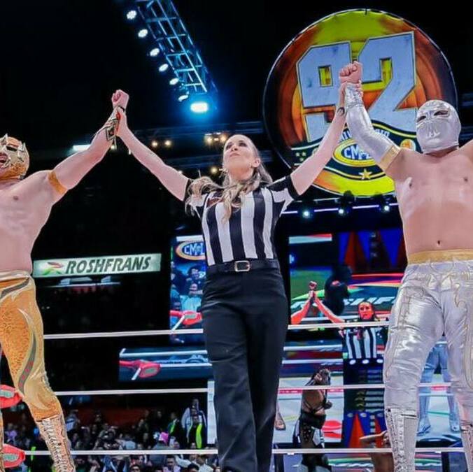No podía falta el Príncipe de Plata y Oro (CMLL)