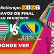 Estados Unidos vs. Bosnia y Herzegovina: horario y canal 16avos de Final Copa Mundial 2026. (Especial).