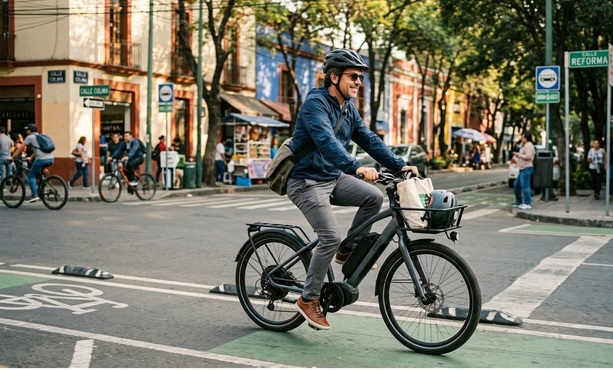 Estos vehículos eléctricos estarán exentos del emplacamiento obligatorio en CDMX. Foto: Gemini AI