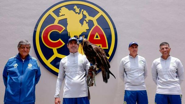 Almada ya conoció a Celeste (@ClubAmerica)
