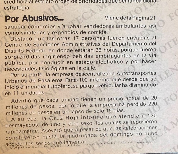 Detuvieron a varias personas por robos y saqueos. (Foto: Fototeca Milenio)