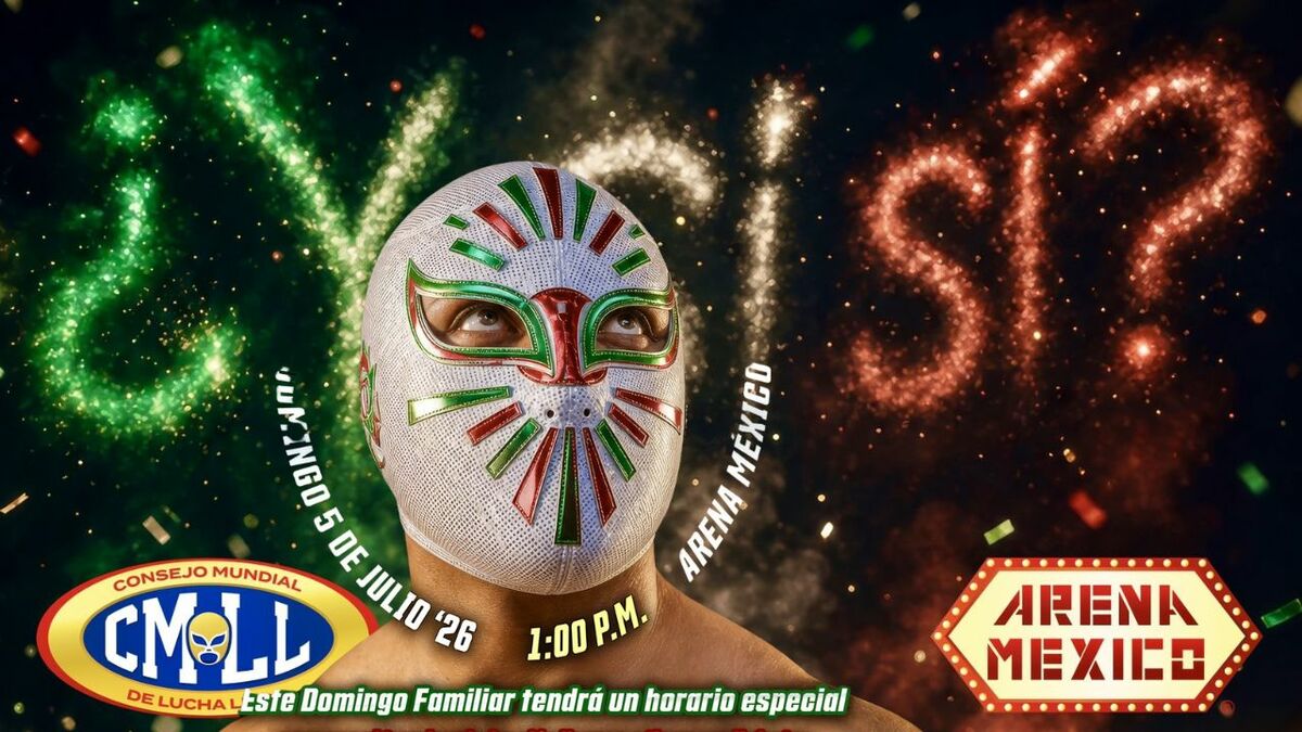 En la lucha libre también se habla del futbol. (Foto: CMLL)