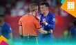 Jugadores de Croacia reclamaron al árbitro. (Foto: Mexsport)