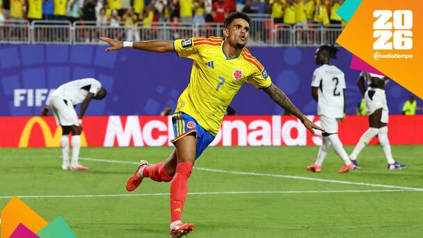 Luis Díaz celebró un gol, pero le fue anulado. (Foto: Reuters)