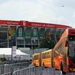 Consulta los horarios extendidos del Metrobús por el partido de México vs. Inglaterra. (Reuters)