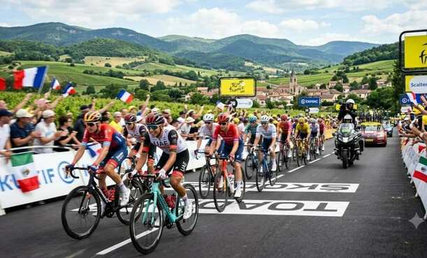 Isaac del Toro tendrá su debut en la edición 2026 del Tour de France (FOTO: Gemini IA)