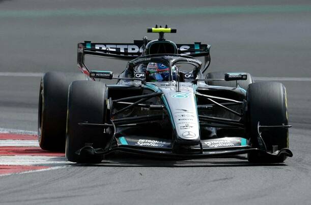 Kimi Antonelli durante el Sprint del GP de Silverstone / Reuters