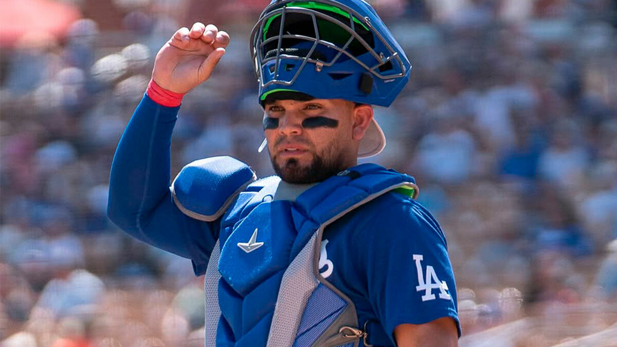 Eliezer Alfonzo Jr. hará su debut en el juego entre Dodgers y Padres el 5 de julio. (Foto: IG / Camelback Ranch)