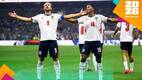 Inglaterra anotó cuando peor la pasaba en el partido (Reuters)