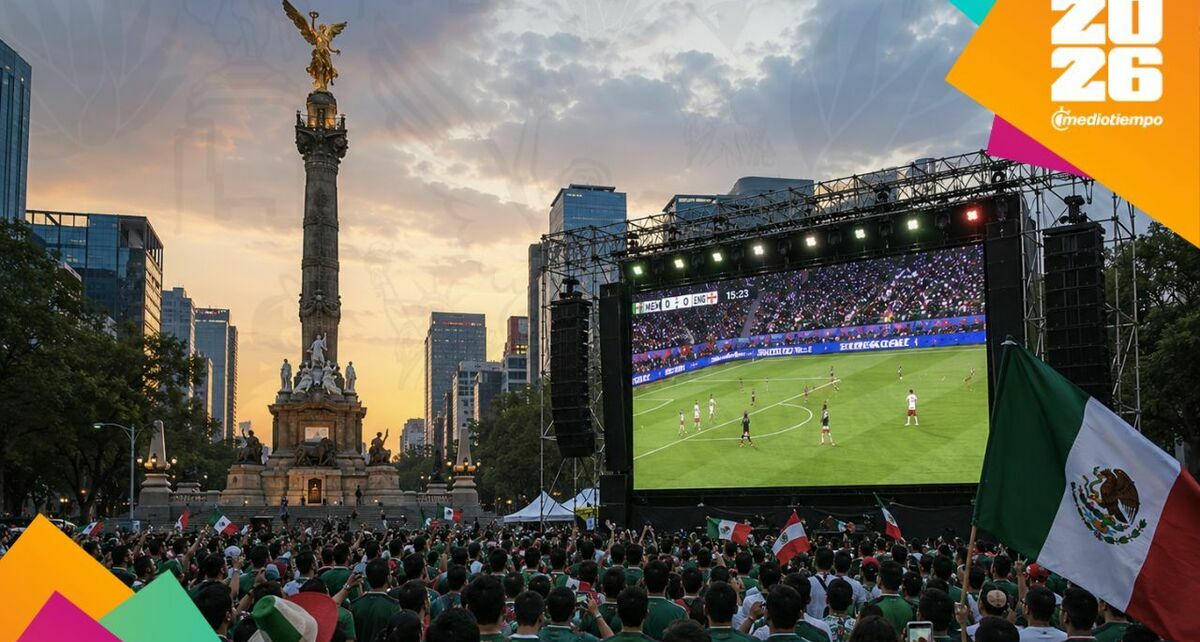 ¿No irás al estadio? Aquí estarán las pantallas para ver el México vs Inglaterra en CDMX. (ChatGPT).