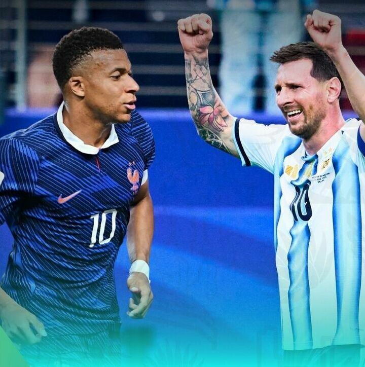 Mbappé le pisa los talones a Messi. (Foto: Mexsport)