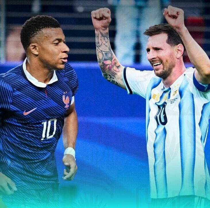Mbappé le pisa los talones a Messi. (Foto: Mexsport)