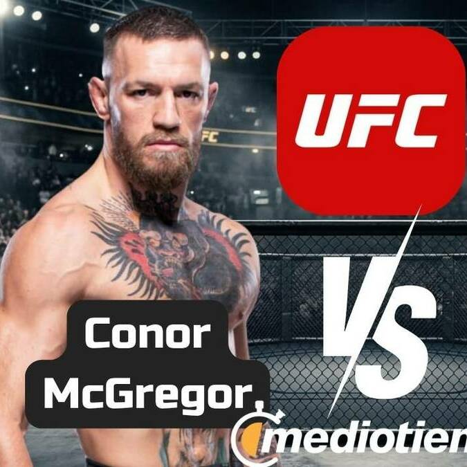 Conor McGregor vs Max Holloway UFC 329 (FOTO: Especial)