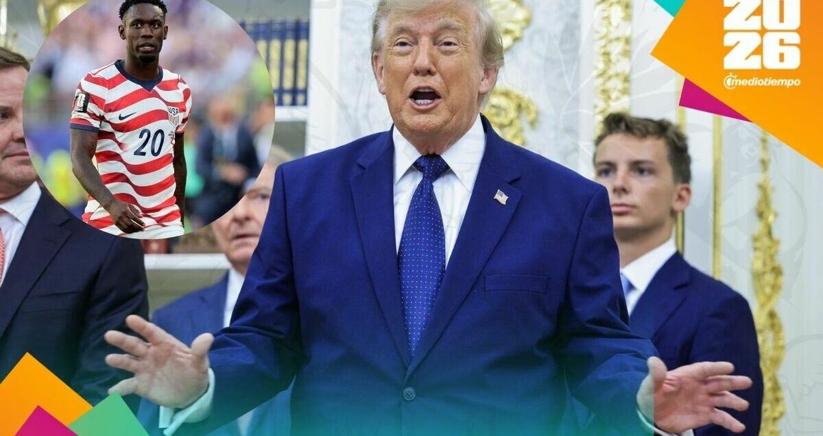 Donald Trump reconoció conversaciones con Gianni Infantino por la expulsión a Balogun | Foto: EFE