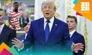 Donald Trump reconoció conversaciones con Gianni Infantino por la expulsión a Balogun | Foto: EFE