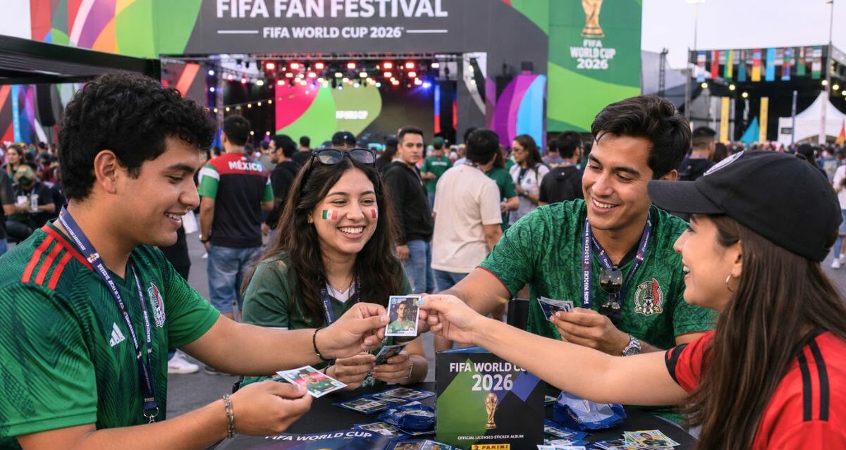 Panini va por el Récord Guinness con un intercambio masivo de estampas | Foto: Chatgpt