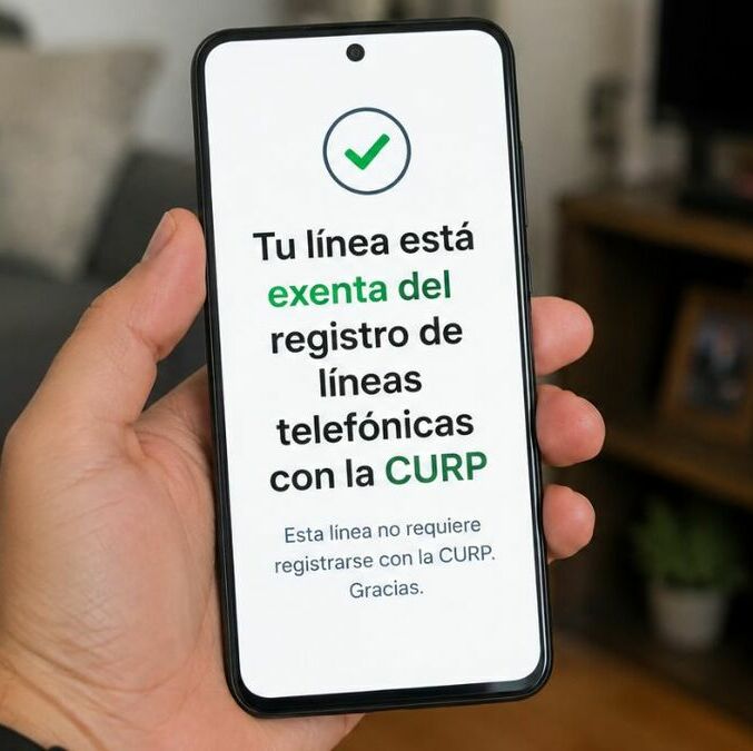 Algunos tipos de líneas podrán seguir operando sin necesidad de vincularse con la CURP. Foto: ChatGPT
