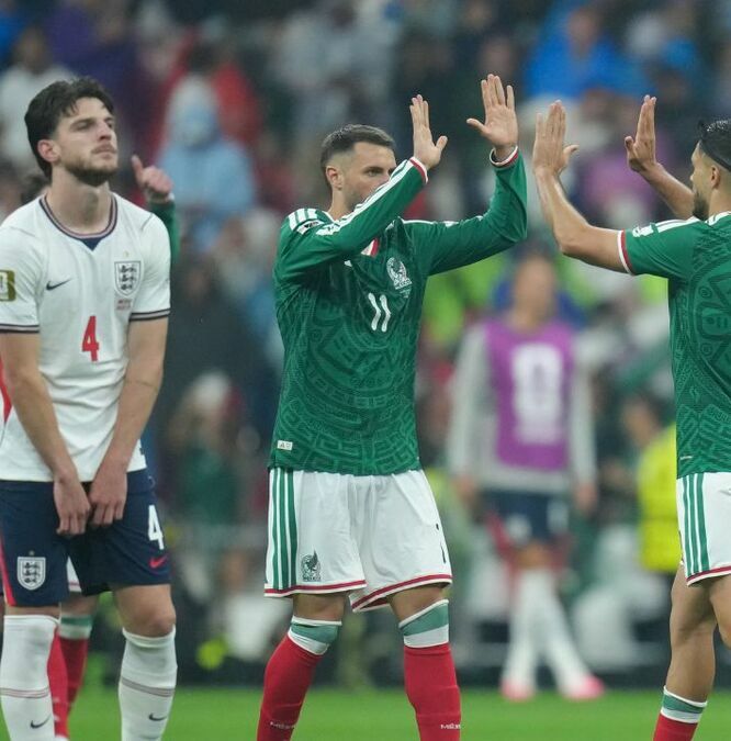 La BBC realizó un video del encuentro entre México e Inglaterra | Foto: Imago7