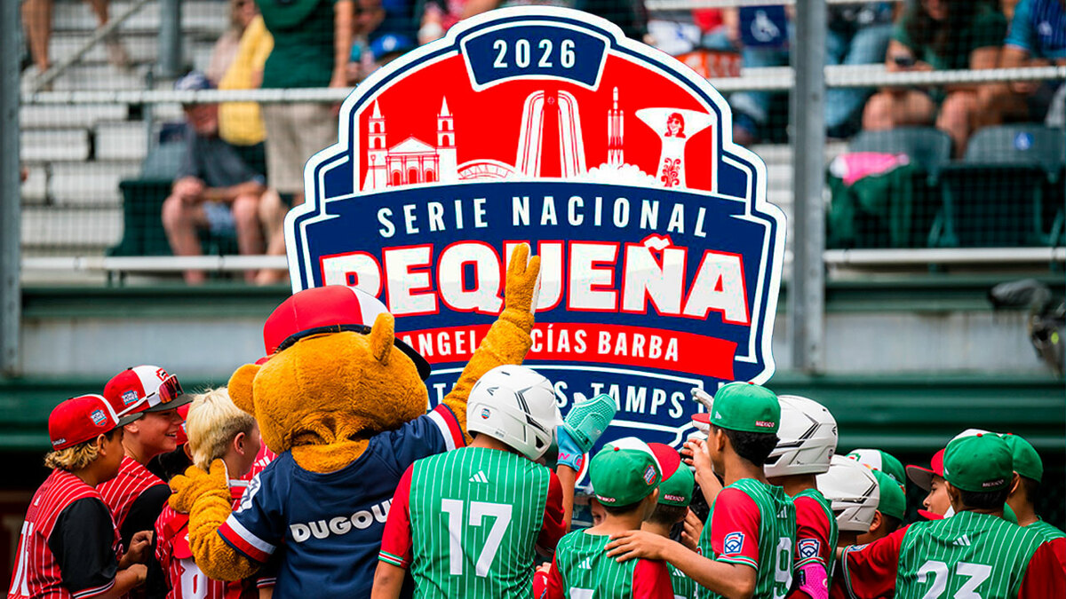 La Serie Nacional Pequeña 2026 se juega en Villa del Refugio, Tamaulipas (Foto: Mediotiempo)
