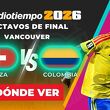Suiza vs. Colombia: horario y canal de partido Octavos de Final Copa Mundial 2026. (Especial y Mexsport).