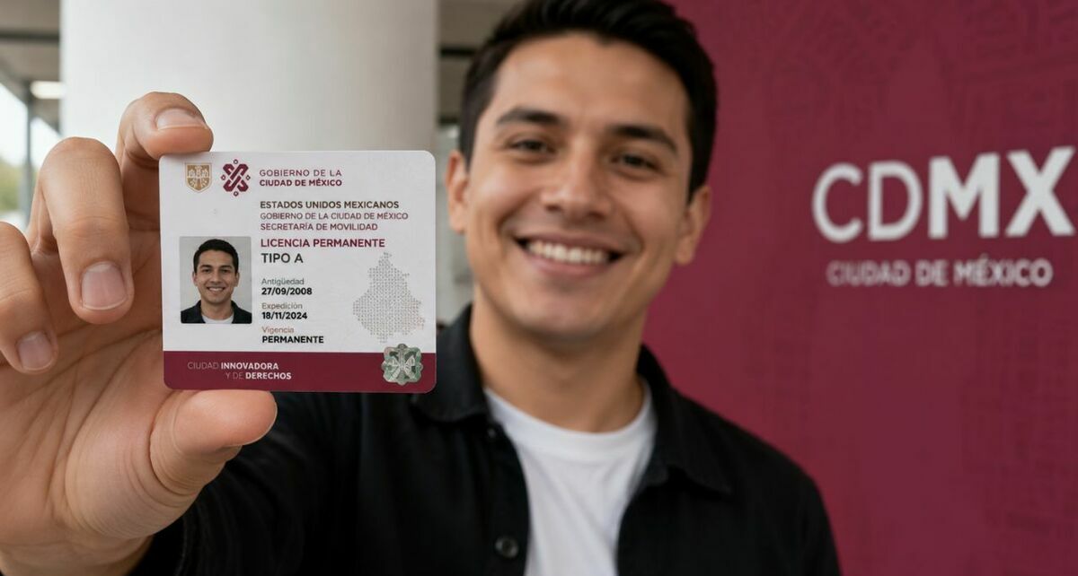 ¿Aún no tienes tu licencia permanente? Así puedes tramitarla sin filas en CDMX. (ChatGPT).