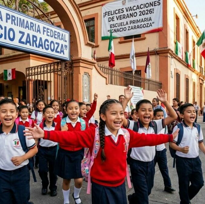 Algunos estados concluirán el ciclo escolar 2025 - 2026 antes del 15 de julio. Foto: Gemini