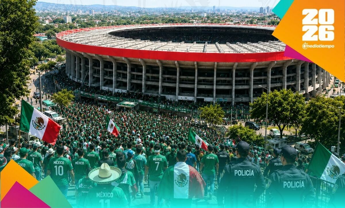 ¿A qué hora inicia el cierre de calles por el México vs Chequia? | Foto: Chatgpt