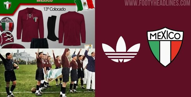 México podría tener una playera color burdeo en 2027 (footyheadlines.com)