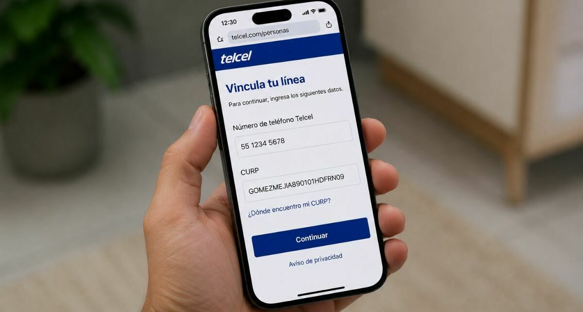 Los usuarios que aún no han vinculado su línea con CURP pueden consultar si están obligados a registrarla en julio. Foto: ChatGPT