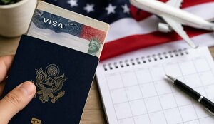 Visa americana de turista: cuánto tiempo puedes esperar para renovarla  (FOTO: Gemini IA)